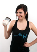előnézet - Coffee help női ujjatlan póló