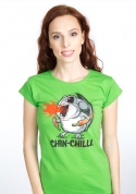 előnézet - Chinchilli női póló zöld