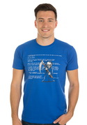 előnézet - Kék halál férfi póló