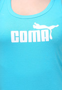 náhled - Coma női ujjatlan póló kék