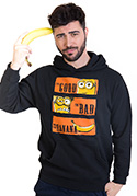 előnézet - A Jó, a Rossz és a Banán férfi pulóver