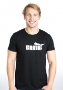 náhled - Coma férfi póló fekete