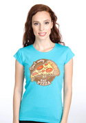 előnézet - Pizza női póló