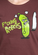 előnézet - Fucking Robots női póló