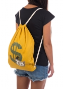 előnézet - Dollár táska hátizsák sárga