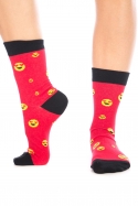előnézet - Szerelmes emoji zokni