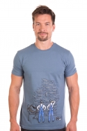 náhled - Kőműves férfi póló kék