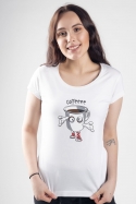 előnézet - Zombie coffee női póló