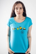 előnézet - Állatokon tesztelve női póló