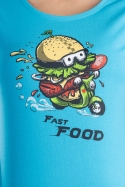 előnézet - Fast food női póló