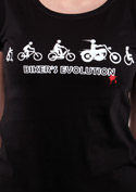 előnézet - Bikers evolution női póló