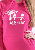 náhled - Fair play női pulóver fukszia
