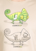 előnézet - ChameleON ChameleOFF férfi póló barna