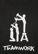 náhled - Teamwork férfi póló fekete