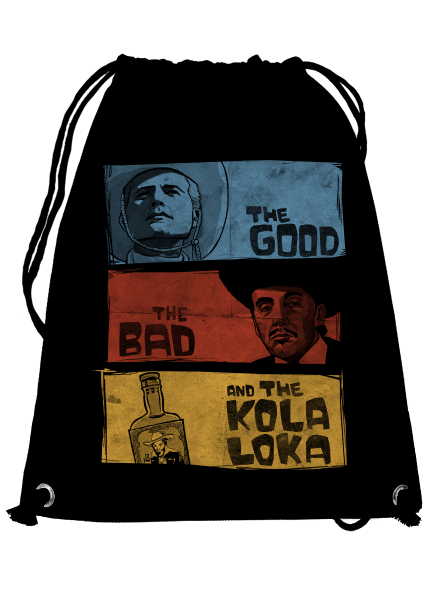 Good, bad and kola loka hátizsák Black