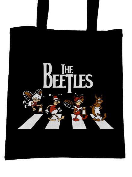 Beatles táska Black