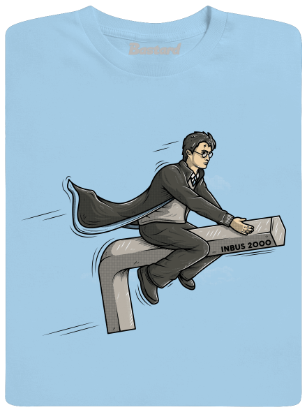 Harry az imbuszon gyerek póló Sky Blue