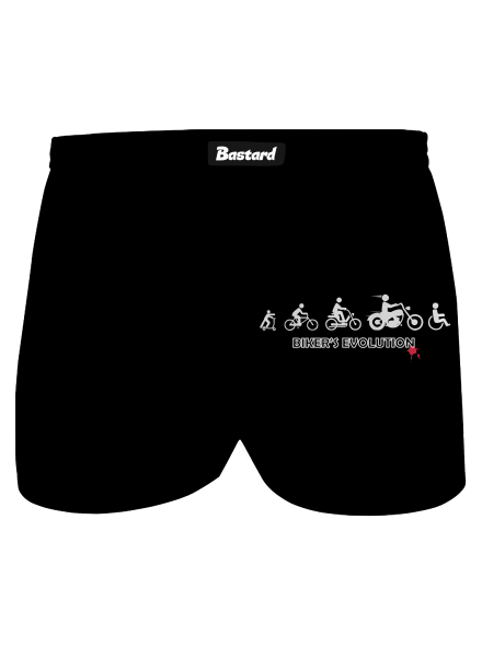 Bikers evolution férfi alsó nadrág Black