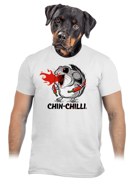 Chinchilli férfi póló White