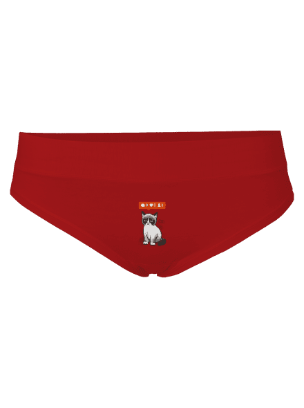 Grumpy női bugyik Red Mal