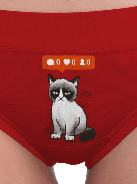 Grumpy női bugyik Red Mal