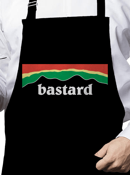 Bastard fashion: Sustainability kötény  Black