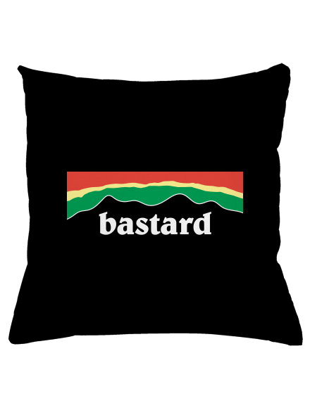 Bastard fashion: Sustainability párna  Black
