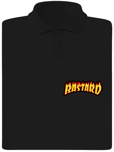 Bastard fashion: Street férfi pólóingek  Black