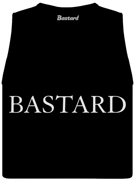 Bastard fashion: Luxury női bővített trikó  Black