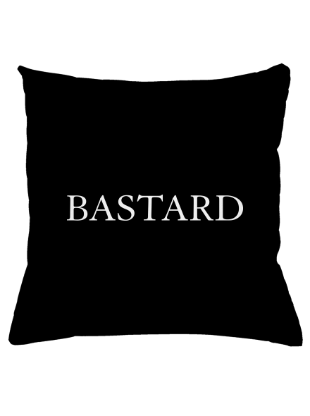 Bastard fashion: Luxury párna  Black