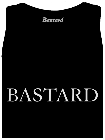 Bastard fashion: Luxury klasszikus női trikó  Black