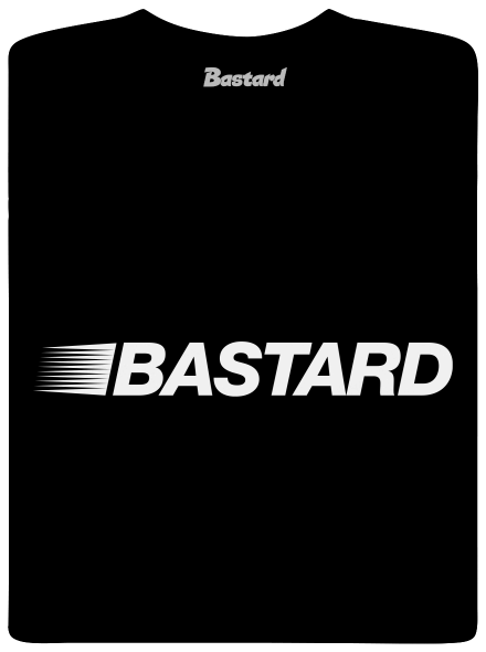 Bastard fashion: Racing férfi póló  Black