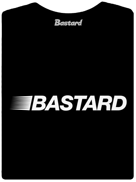 Bastard fashion: Racing női póló elasztikus alsó szegéllyel  Black