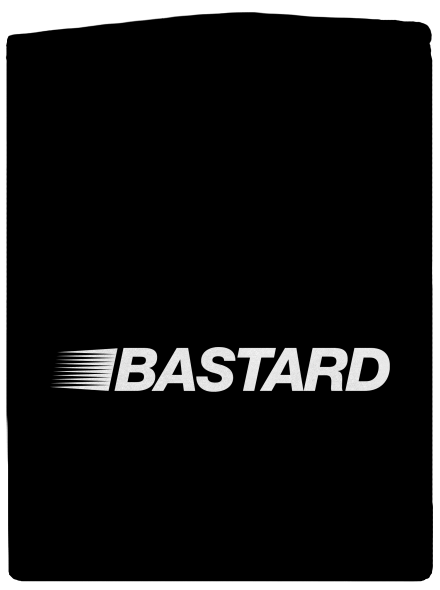 Bastard fashion: Racing cipzáras férfi pulóver  Black