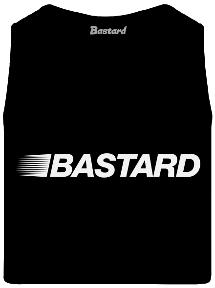 Bastard fashion: Racing férfi trikó  Black