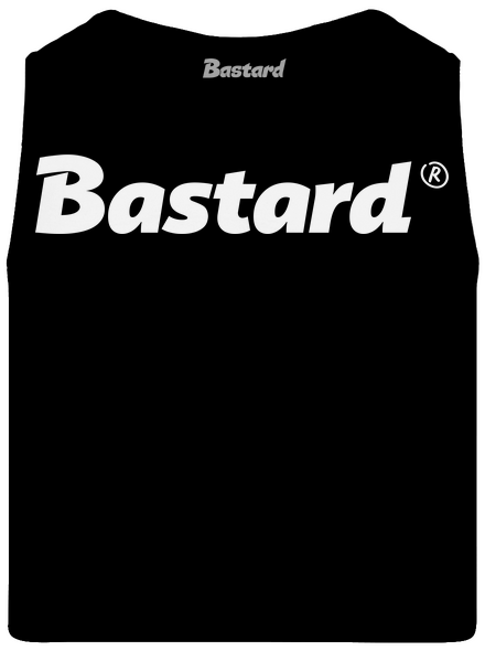 Bastard fashion: Logo férfi trikó  Black