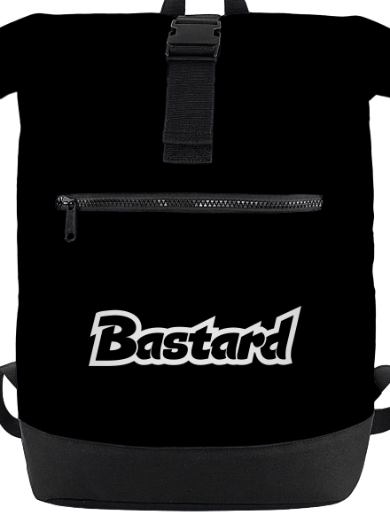 Bastard fashion: Logo hátizsák  Black