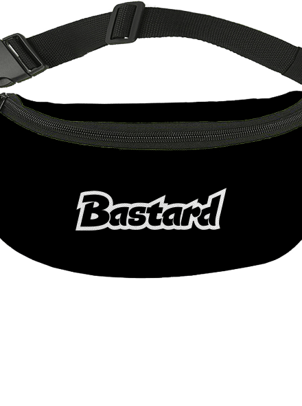 Bastard fashion: Logo övtáska  Black