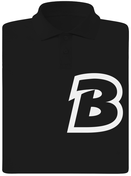 Bastard fashion: Icon férfi pólóingek  Black