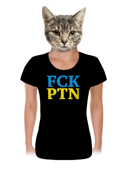  női póló Black