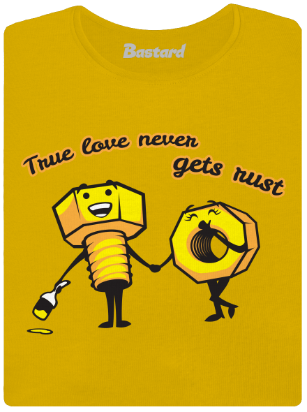 True love női póló Yellow