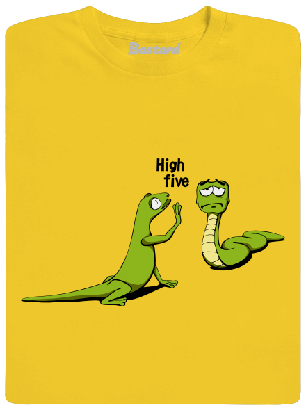 High Five férfi póló Gold