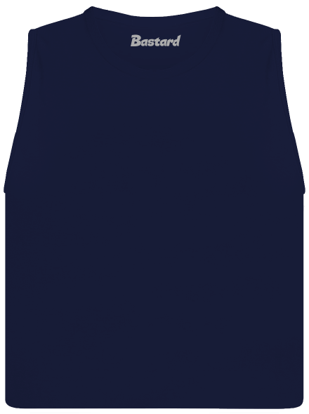Nyomtatás nélkül női bővített trikó Navy
