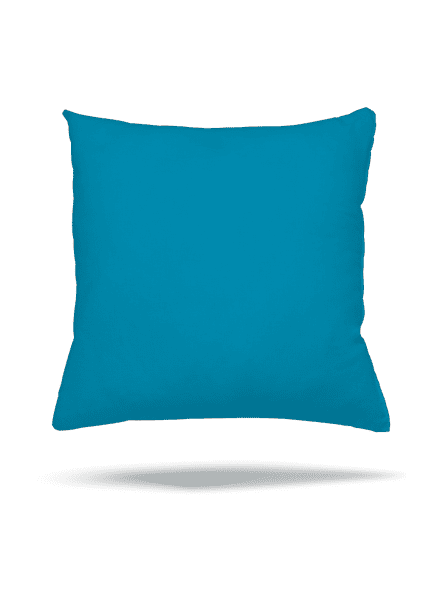 Nyomtatás nélkül párna Blue Turquoise