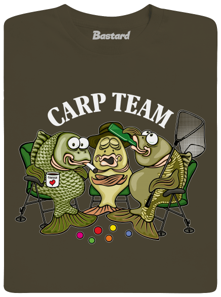 Carp Team férfi póló  Urban Khaki