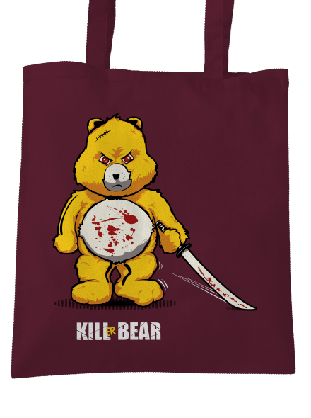 Killer bear táska  Burgundy