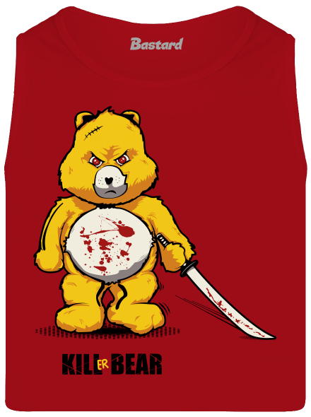 Killer bear férfi trikó  Red