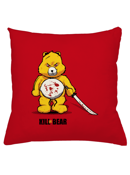 Killer bear párna  Red
