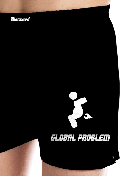 Global problem férfi alsó nadrág  Black