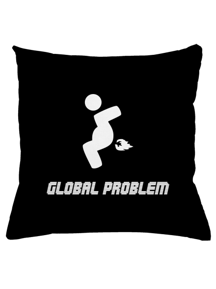 Global problem párna  Black